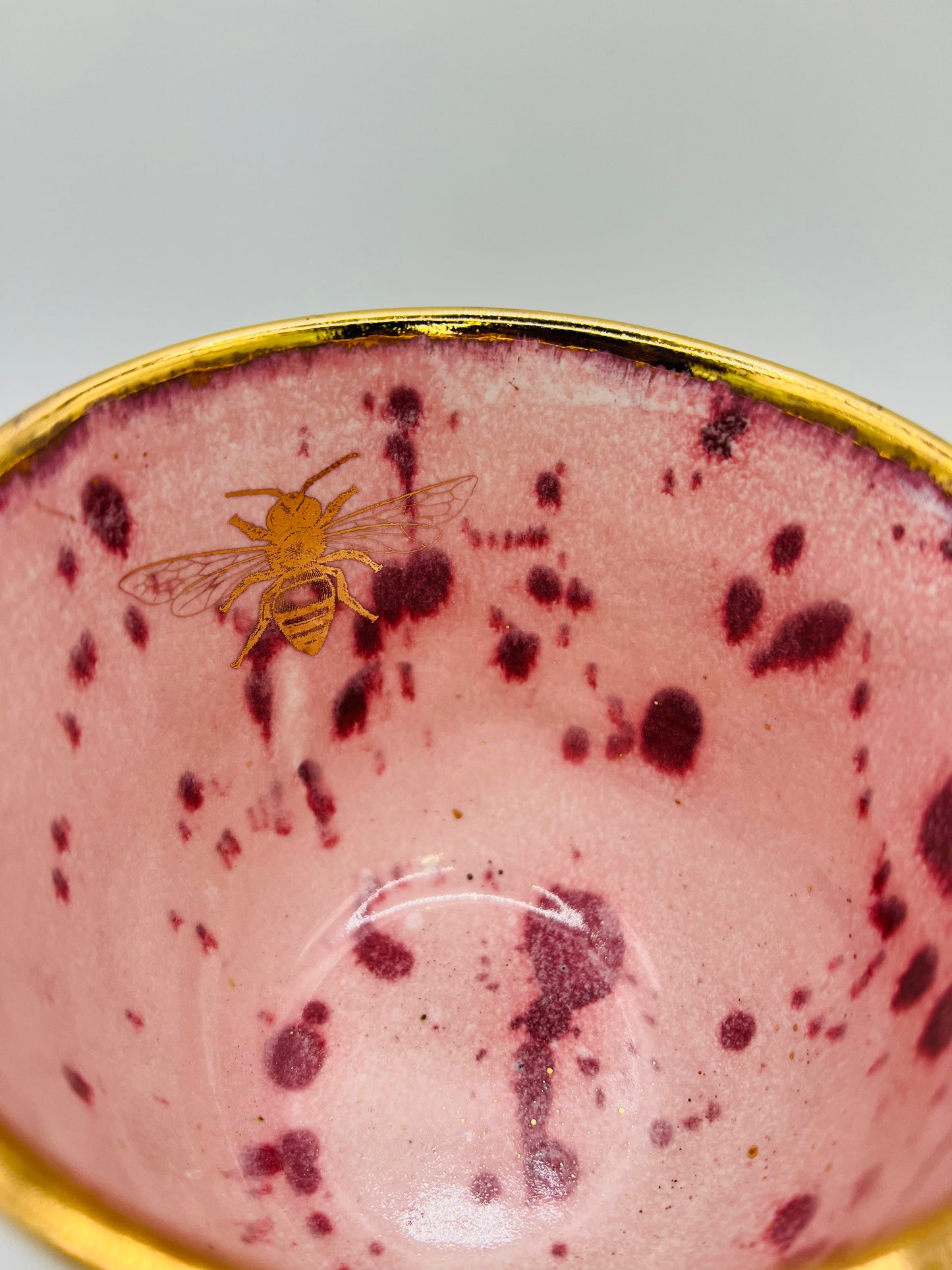 Pink & Bubble Bee Mug