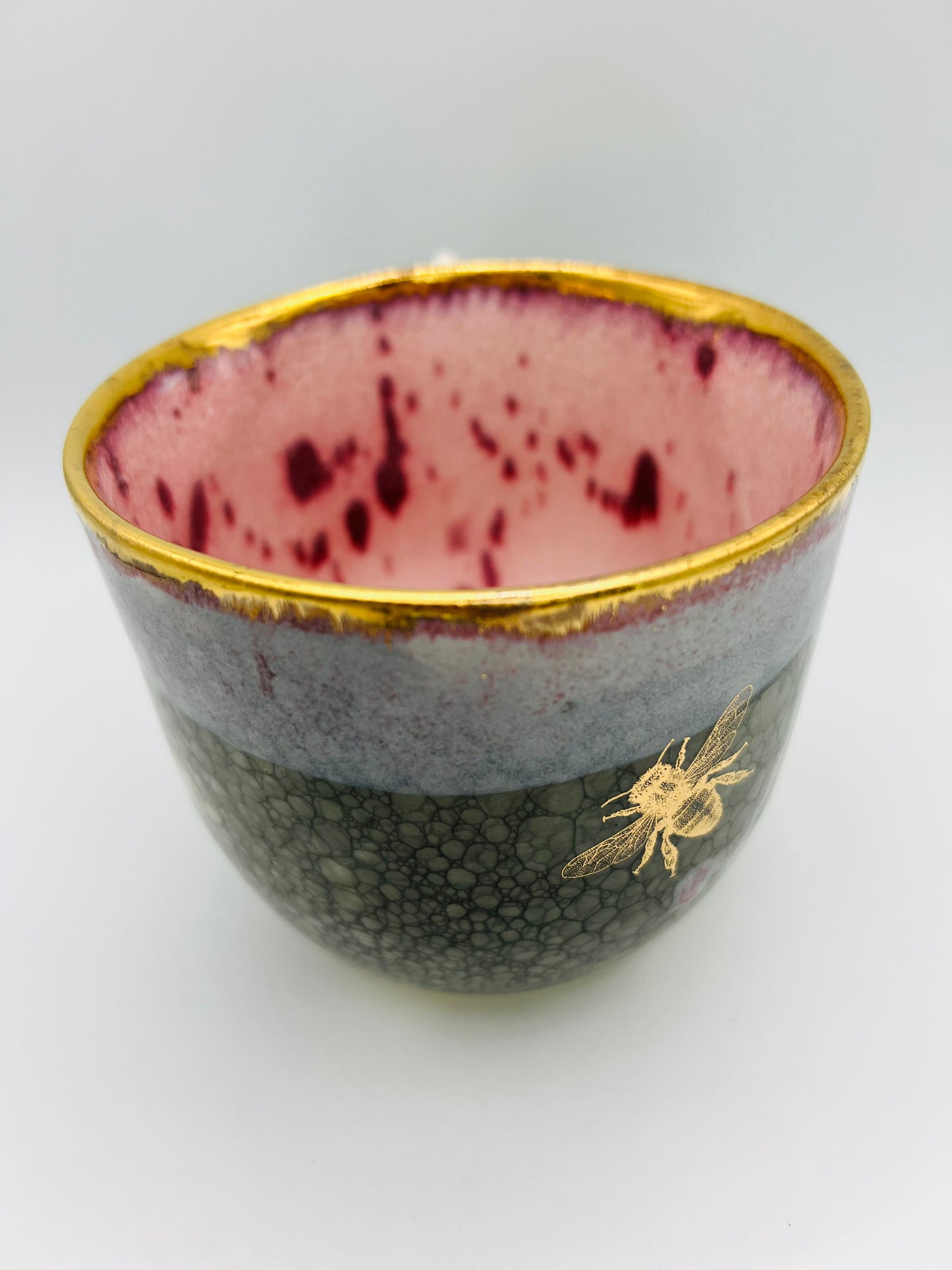 Pink & Bubble Bee Mug