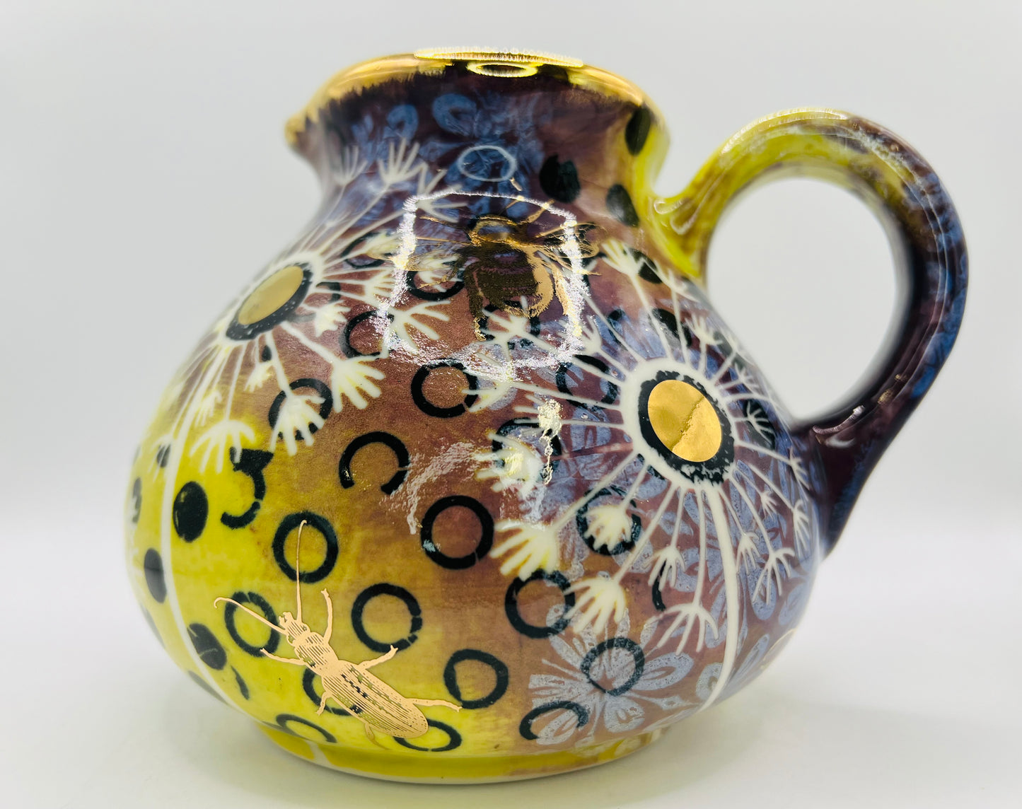 Dandelions and Dots Jug