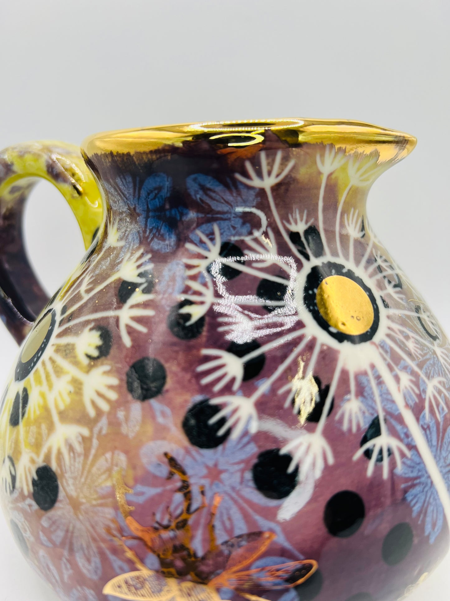 Dandelions and Dots Jug